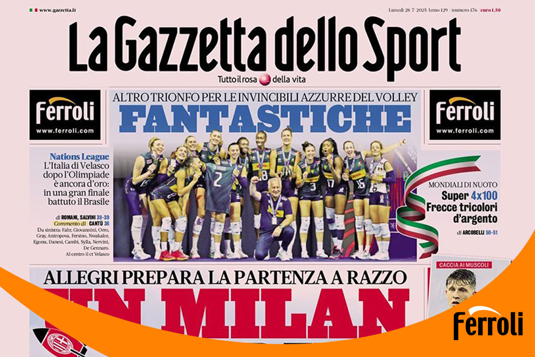 法羅力強(qiáng)勢(shì)登陸《米蘭體育報(bào)》頭版！